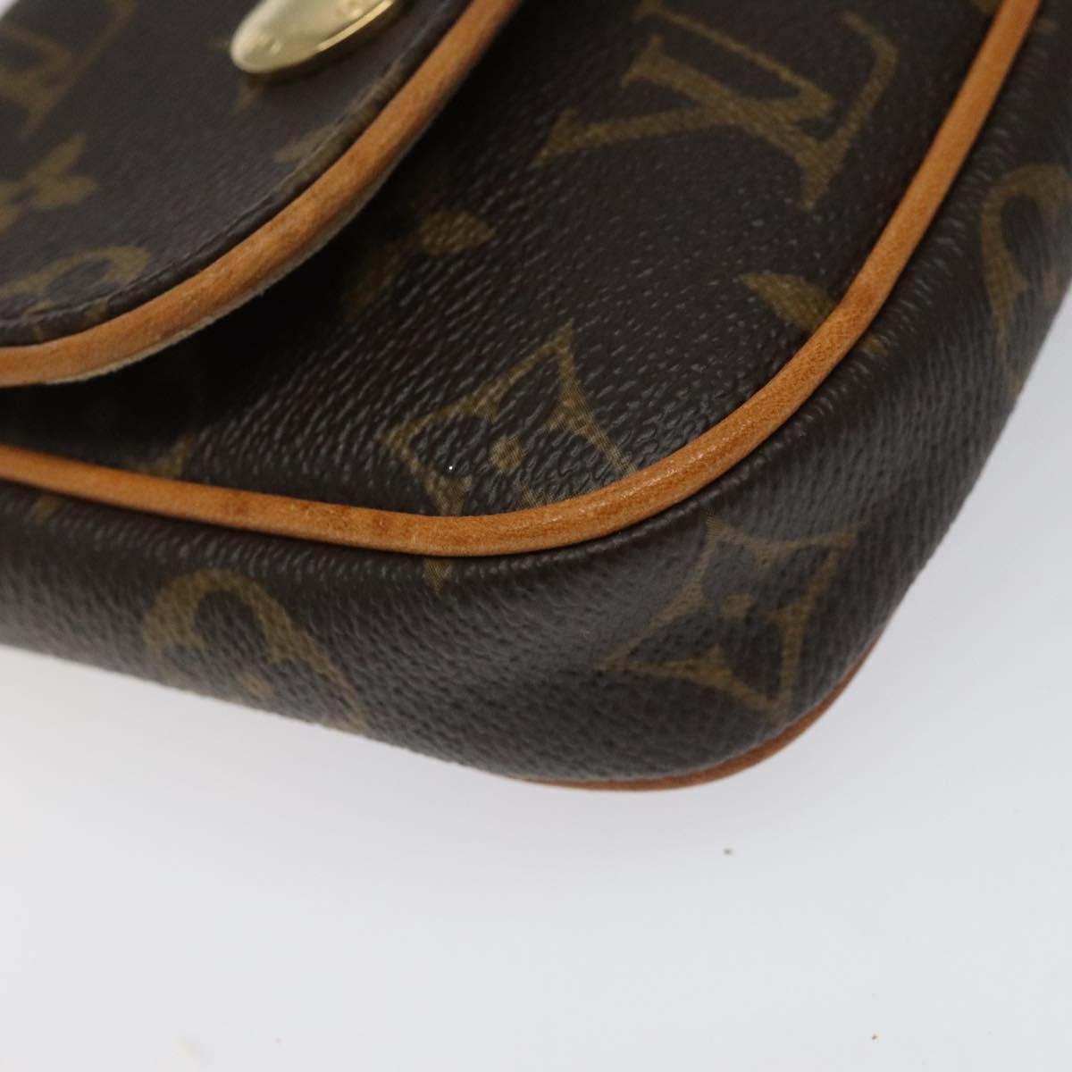 LOUIS VUITTON Monogram Pochette Cancun Shoulder Bag M60018 LV Auth 112488