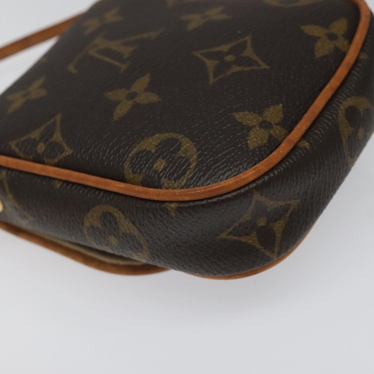 LOUIS VUITTON Monogram Pochette Cancun Shoulder Bag M60018 LV Auth 112488