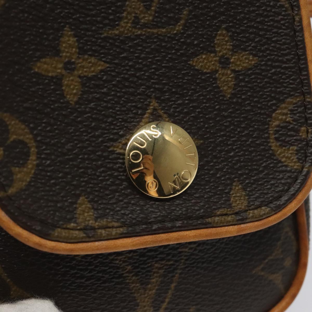 LOUIS VUITTON Monogram Pochette Cancun Shoulder Bag M60018 LV Auth 112488