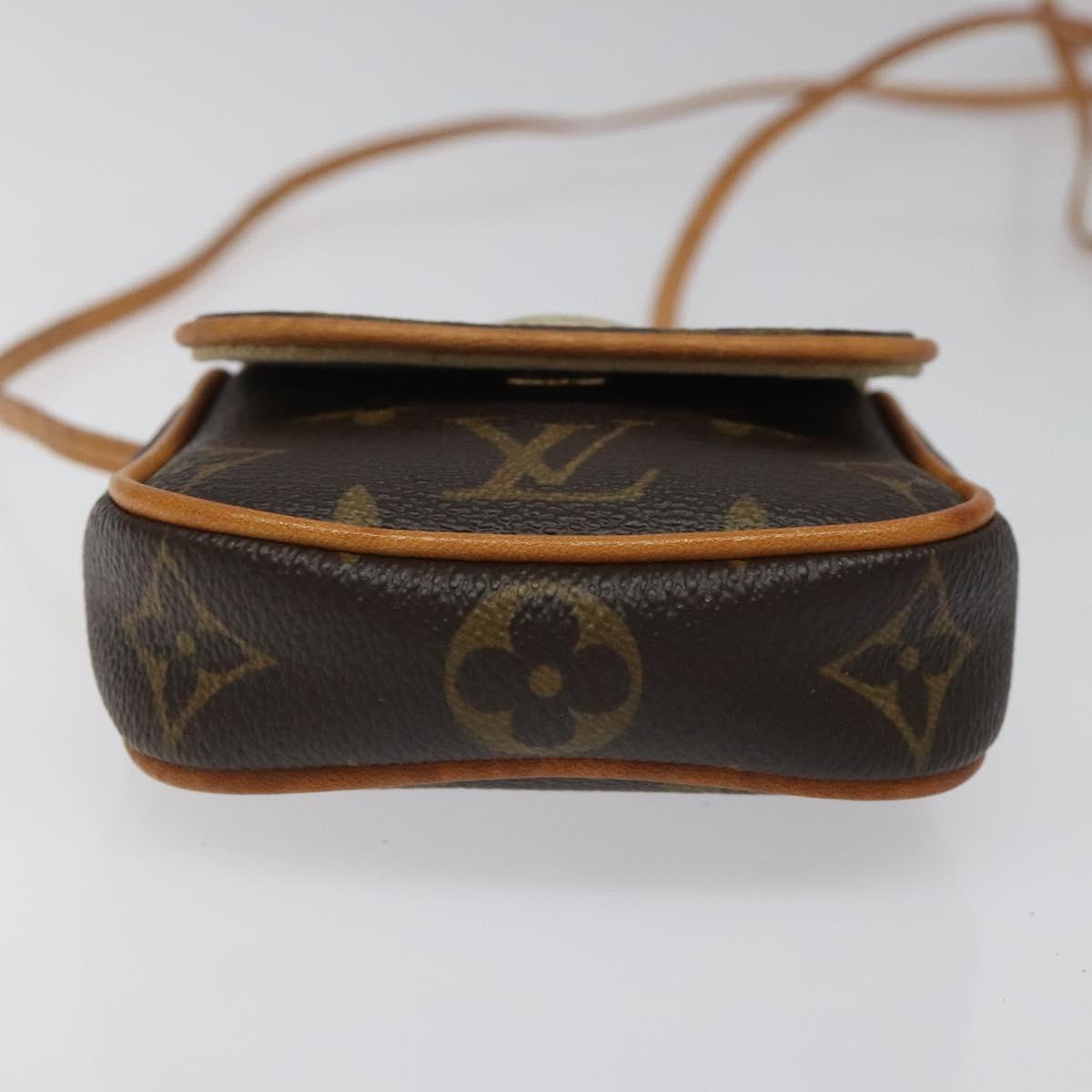 LOUIS VUITTON Monogram Pochette Cancun Shoulder Bag M60018 LV Auth 112488