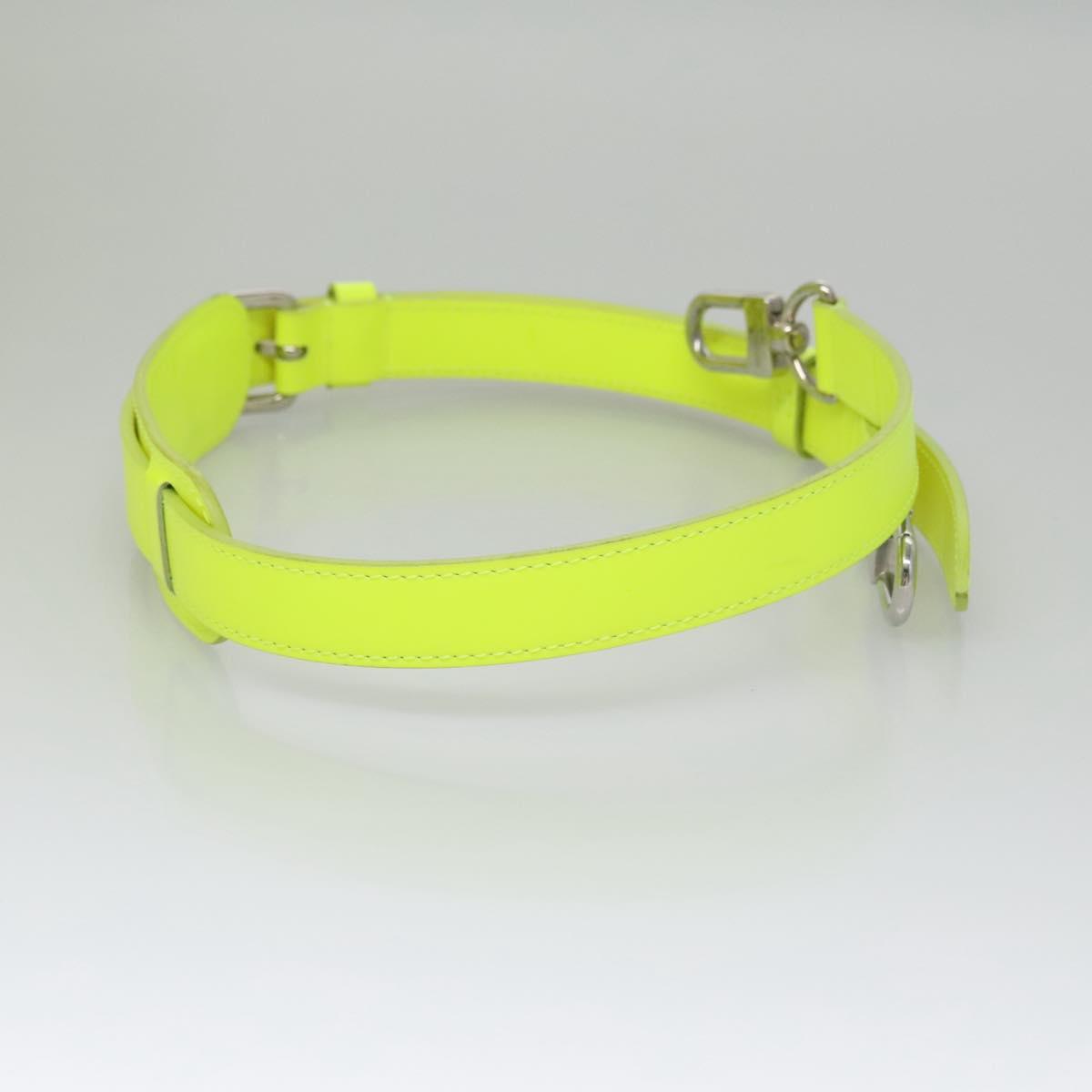 LOUIS VUITTON See Through Keepall Bandouliere 50 Bag Yellow M55380 Auth 112531SM