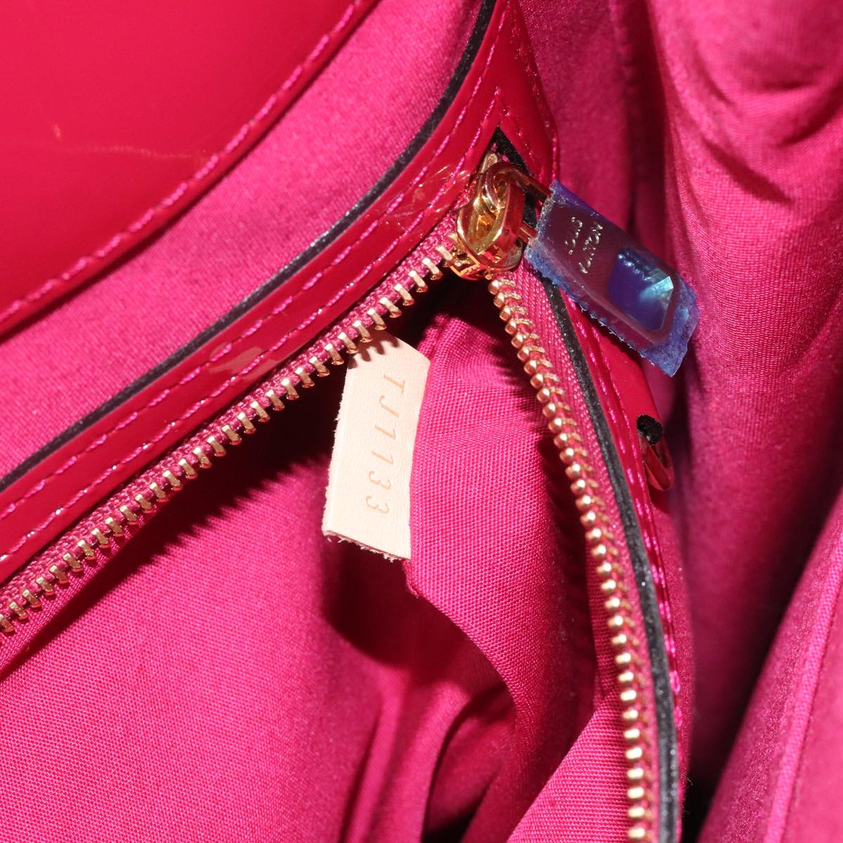 LOUIS VUITTON Monogram Vernis Catalina NS Bag Rose Andian M90013 LV Auth 112558V