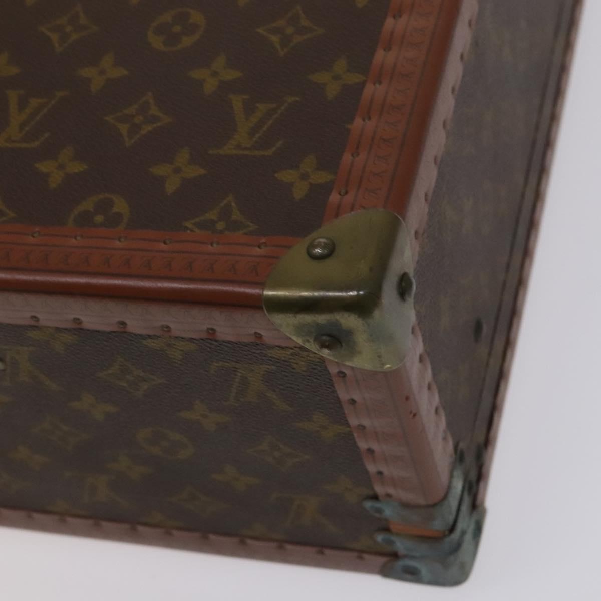 LOUIS VUITTON Monogram Bisten 50 Trunk M21328 LV Auth 112577A