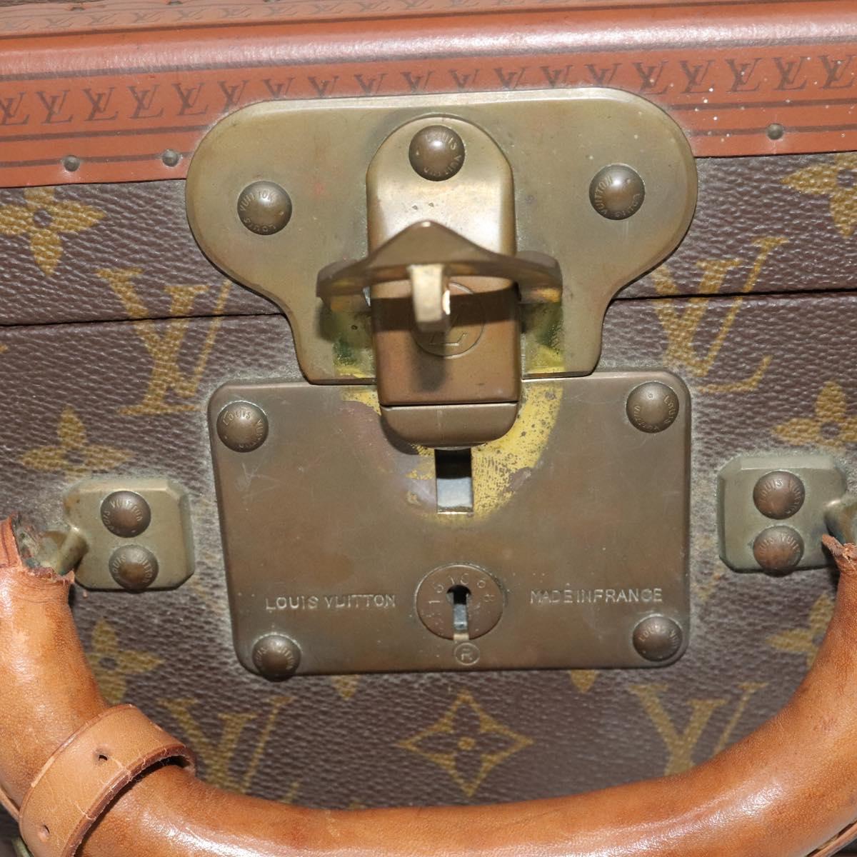 LOUIS VUITTON Monogram Bisten 50 Trunk M21328 LV Auth 112577A