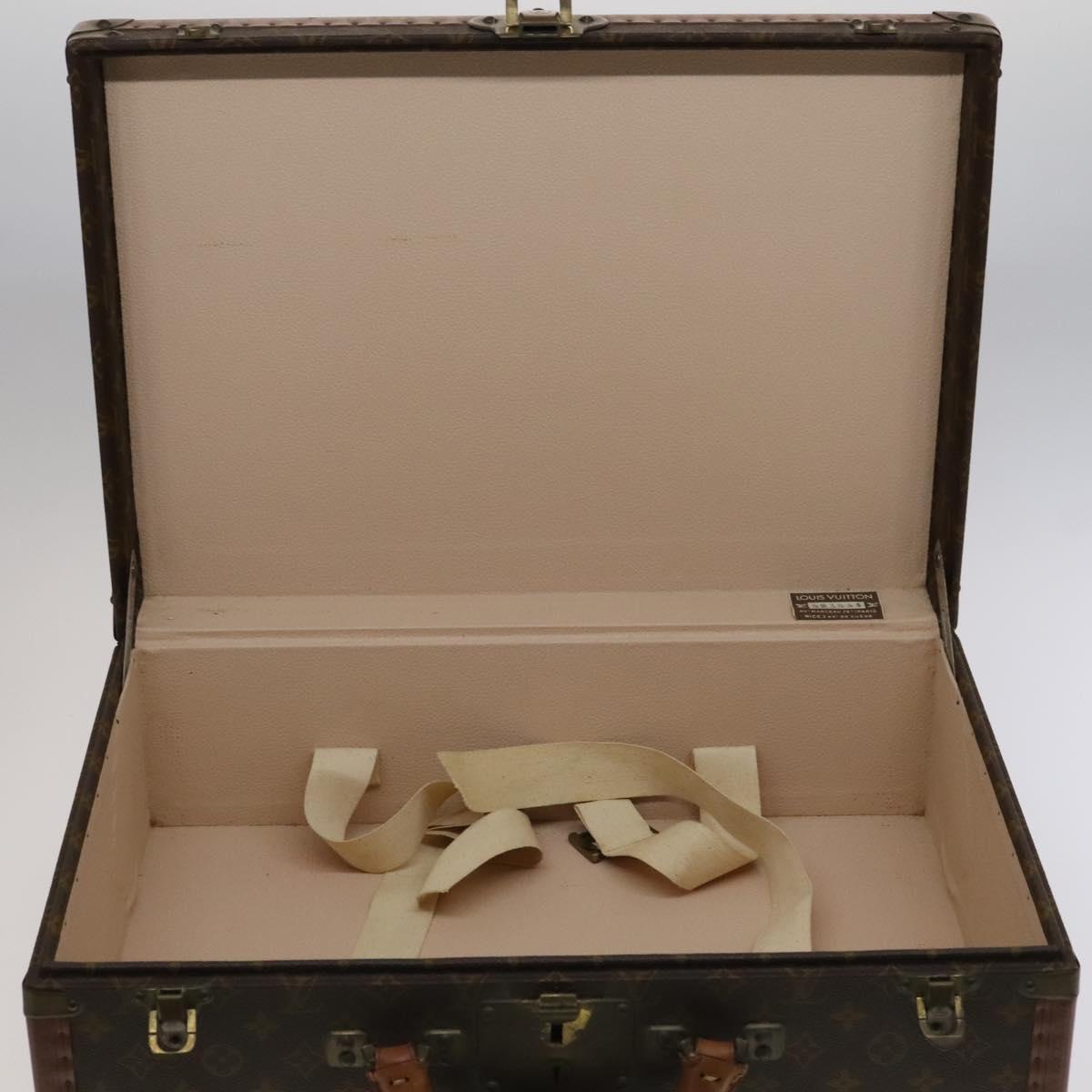 LOUIS VUITTON Monogram Bisten 50 Trunk M21328 LV Auth 112577A