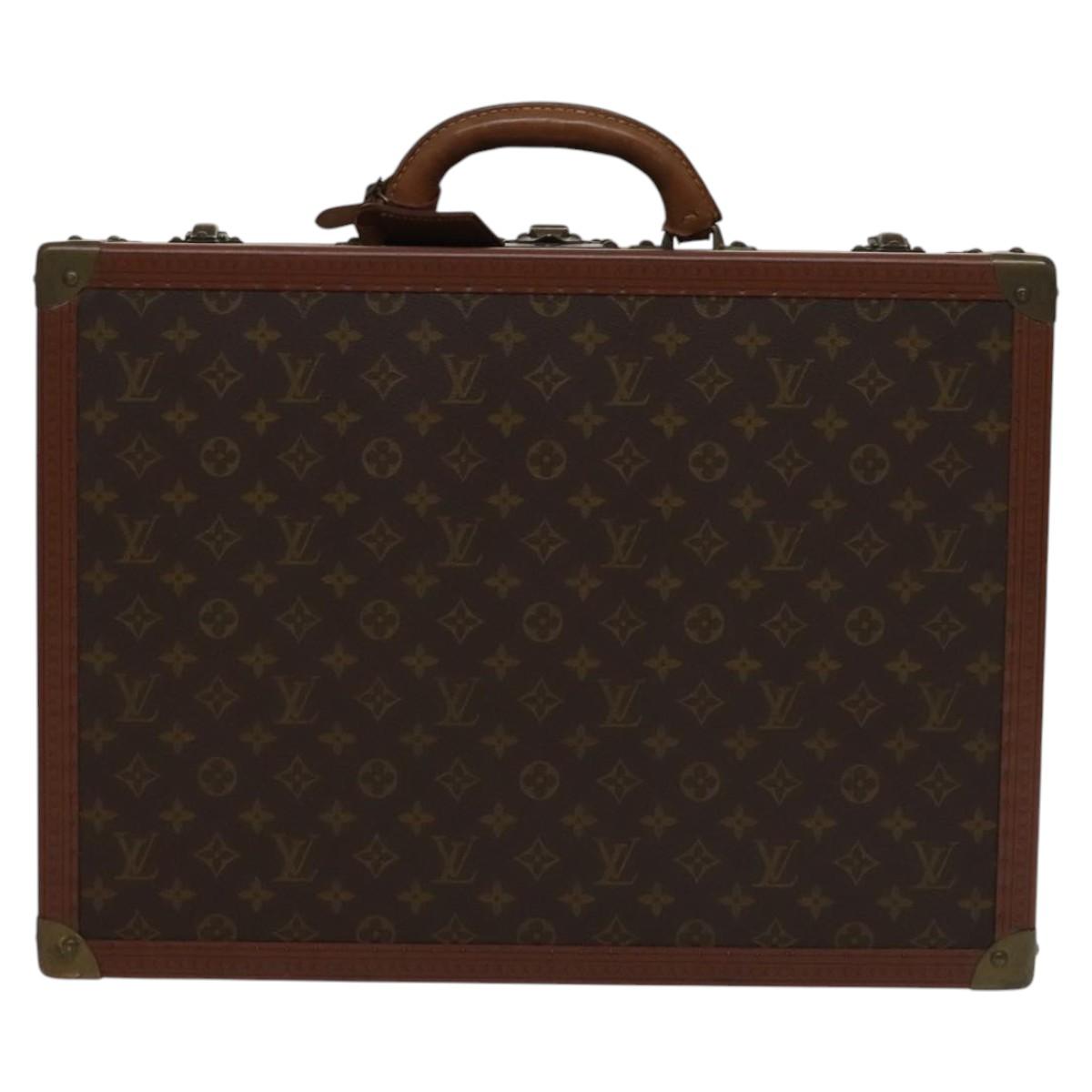 LOUIS VUITTON Monogram Bisten 50 Trunk M21328 LV Auth 112577A
