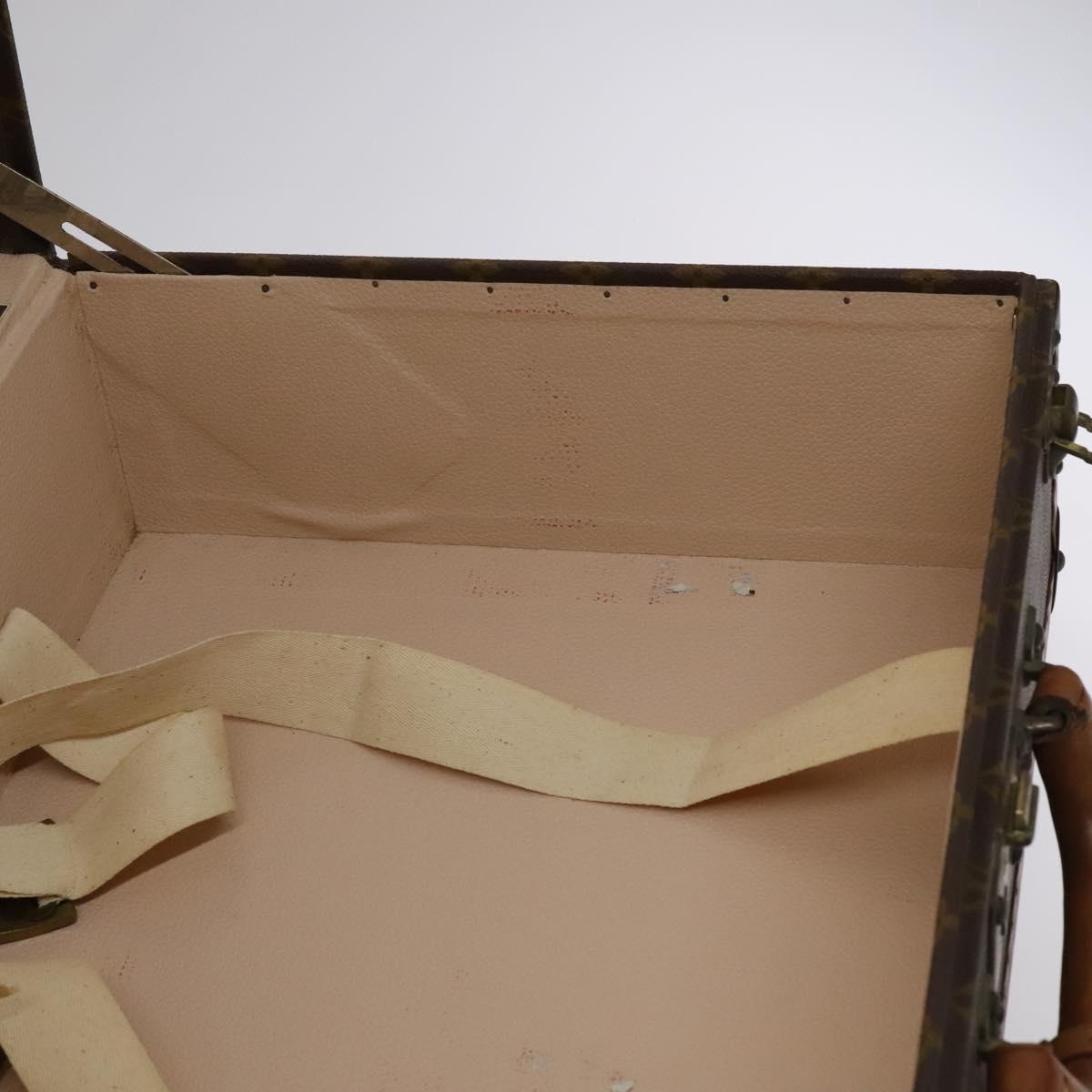 LOUIS VUITTON Monogram Bisten 50 Trunk M21328 LV Auth 112577A