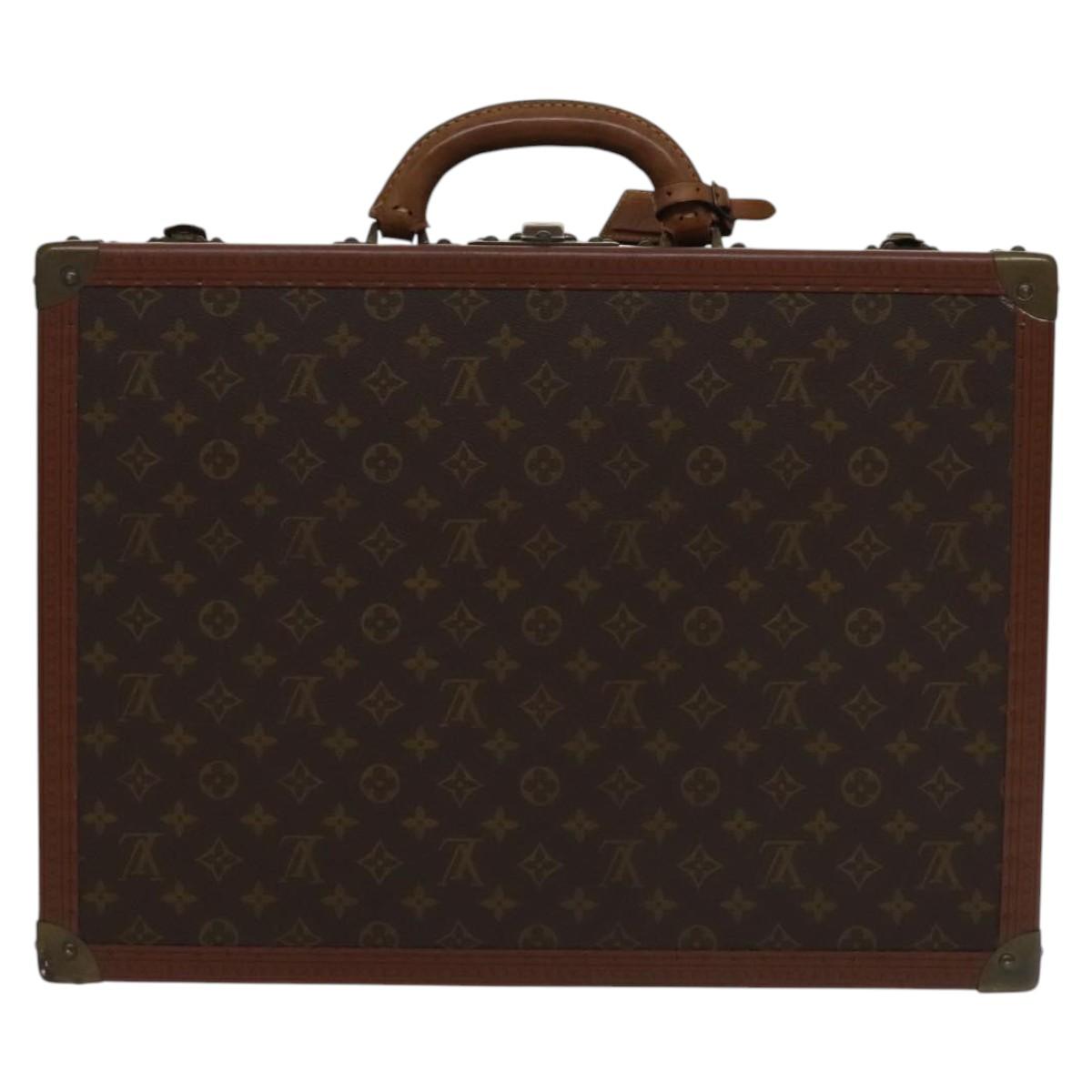 LOUIS VUITTON Monogram Bisten 50 Trunk M21328 LV Auth 112577A