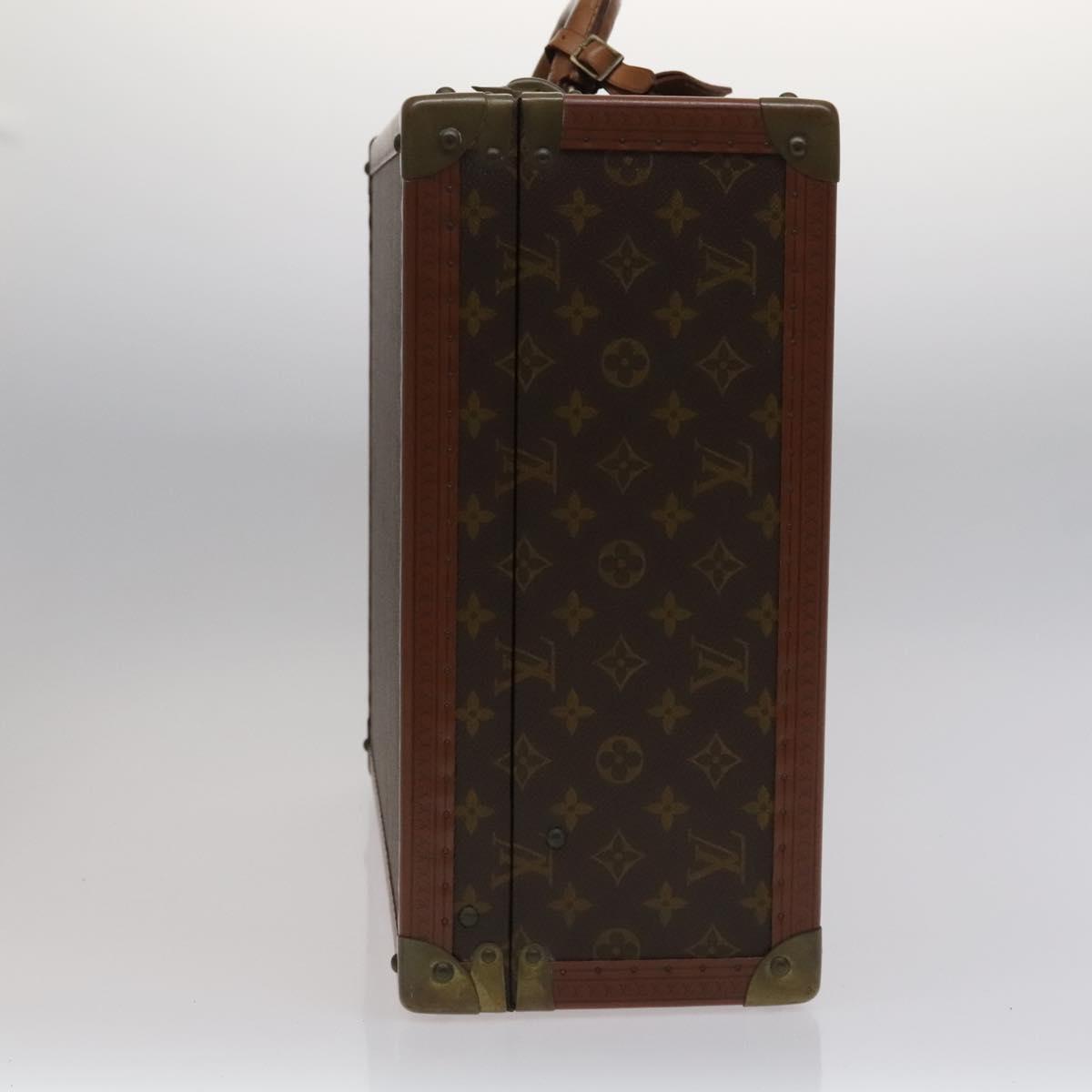LOUIS VUITTON Monogram Bisten 50 Trunk M21328 LV Auth 112577A
