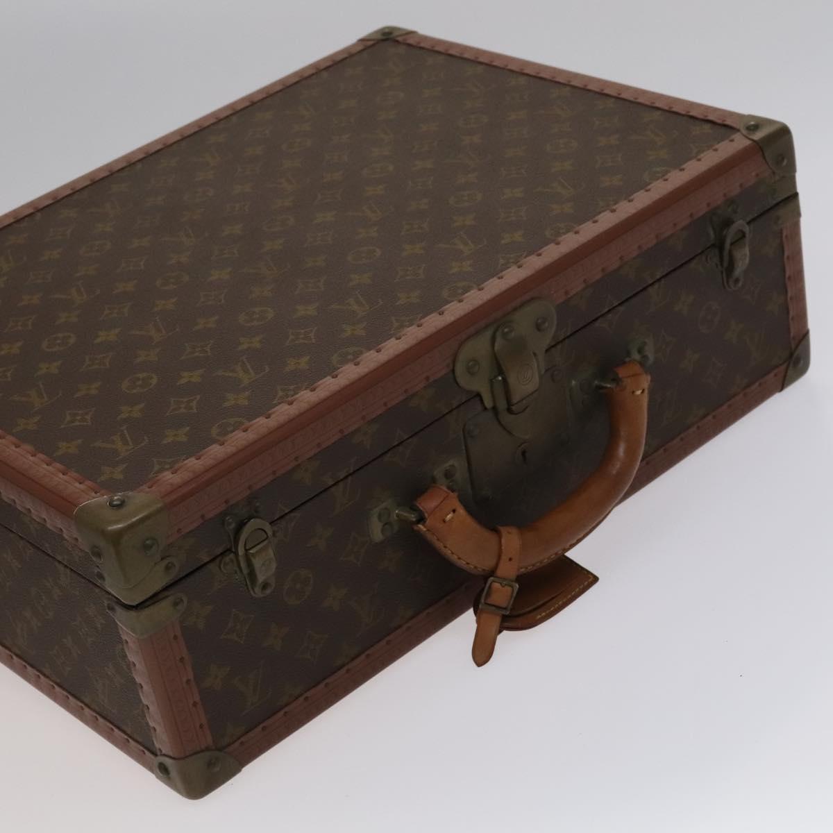 LOUIS VUITTON Monogram Bisten 50 Trunk M21328 LV Auth 112577A