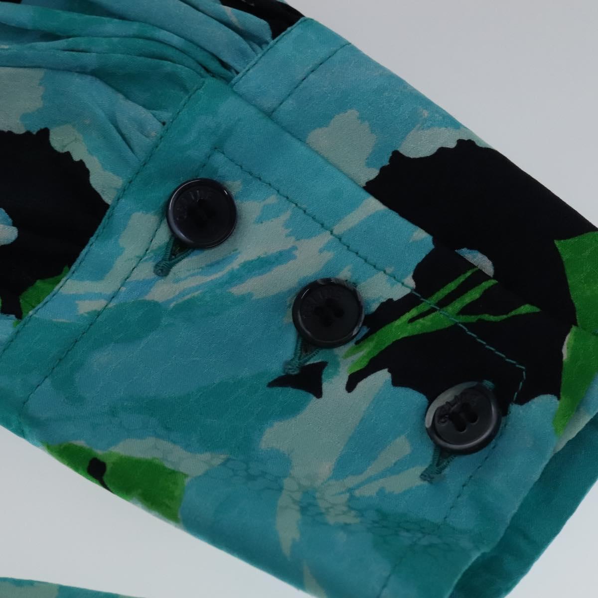 CELINE One Piece Silk Navy Auth 112650M