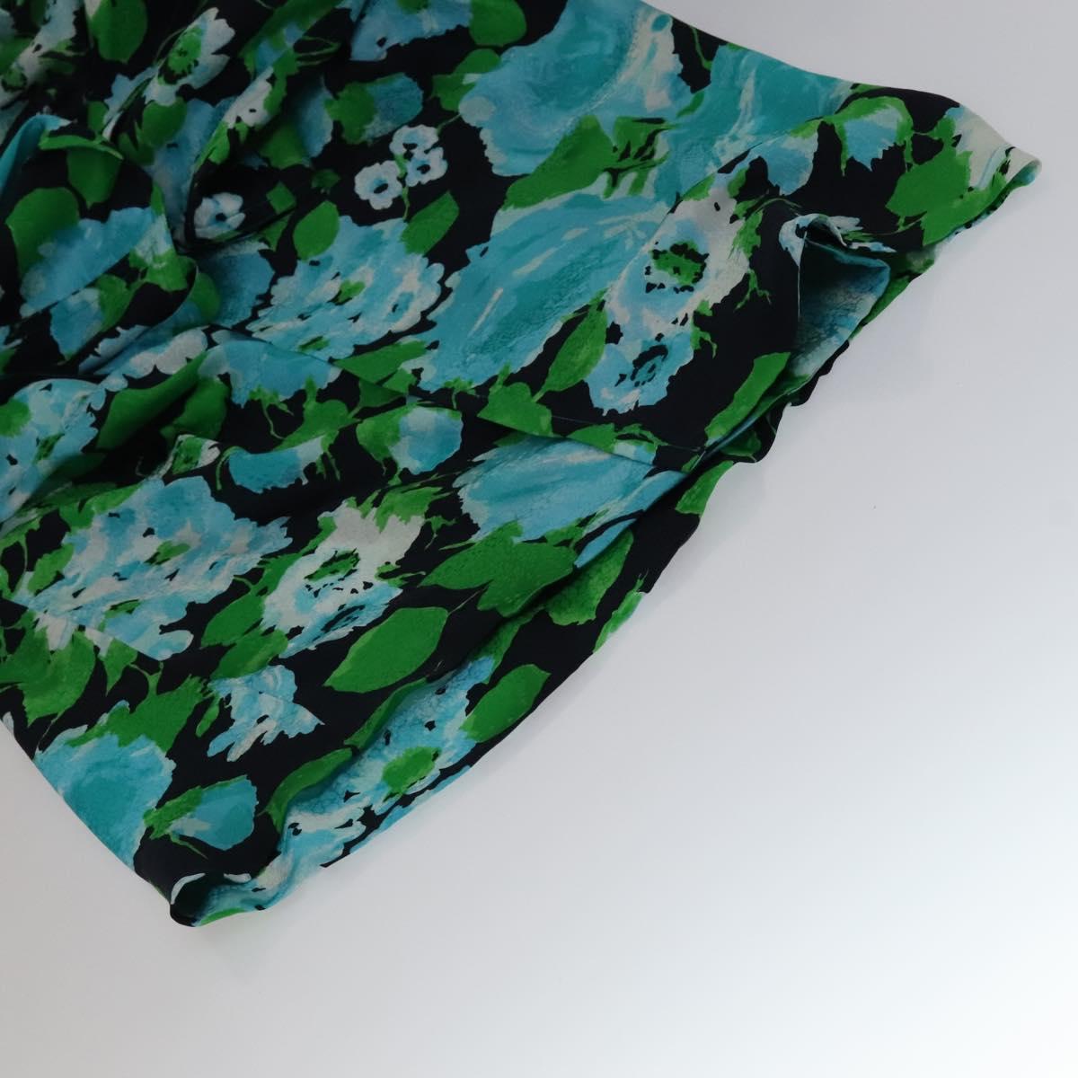 CELINE One Piece Silk Navy Auth 112650M