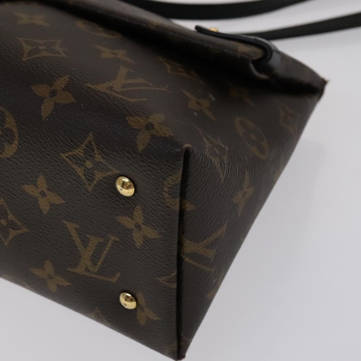 LOUIS VUITTON Monogram Sac Triangle PM Shoulder Bag M41693 LV Auth 112660