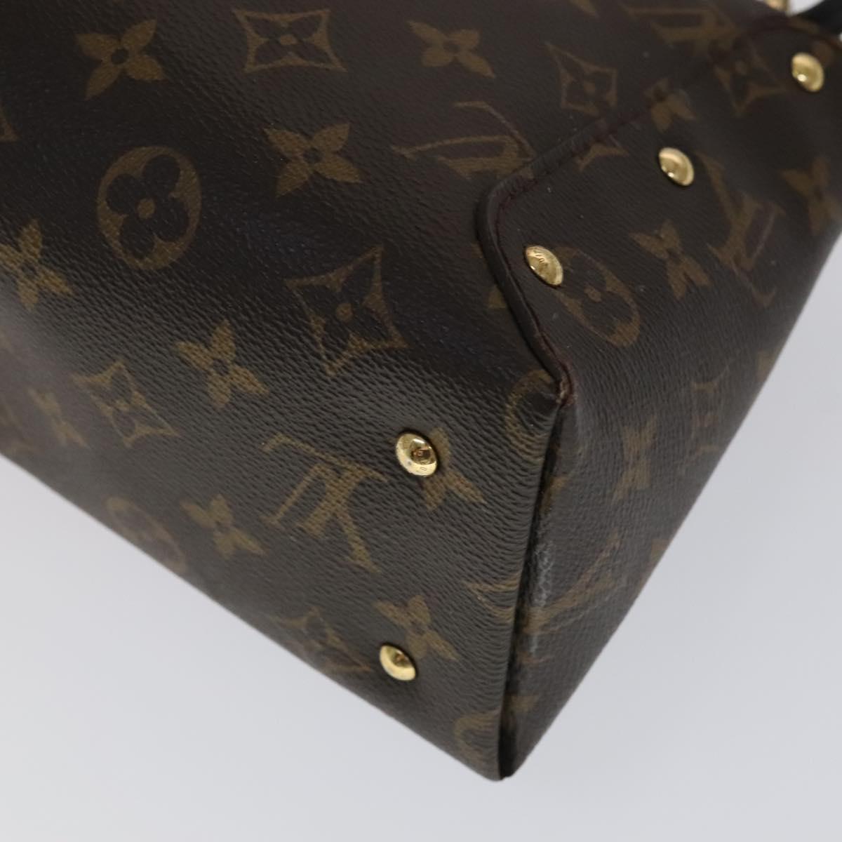 LOUIS VUITTON Monogram Sac Triangle PM Shoulder Bag M41693 LV Auth 112660