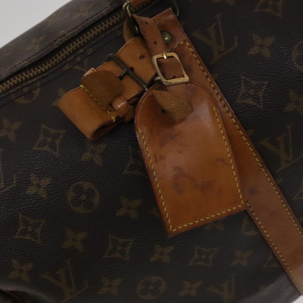LOUIS VUITTON Monogram Keepall 50 Boston Bag M41426 LV Auth 112661