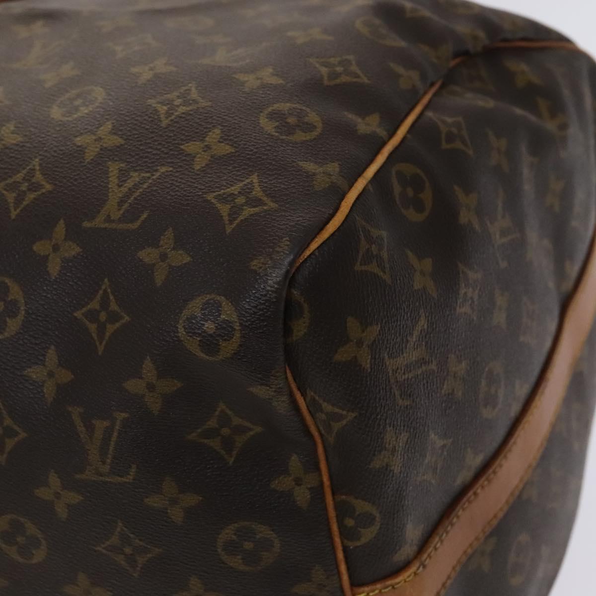 LOUIS VUITTON Monogram Keepall Bandouliere 60 Boston Bag M41412 LV Auth 112663