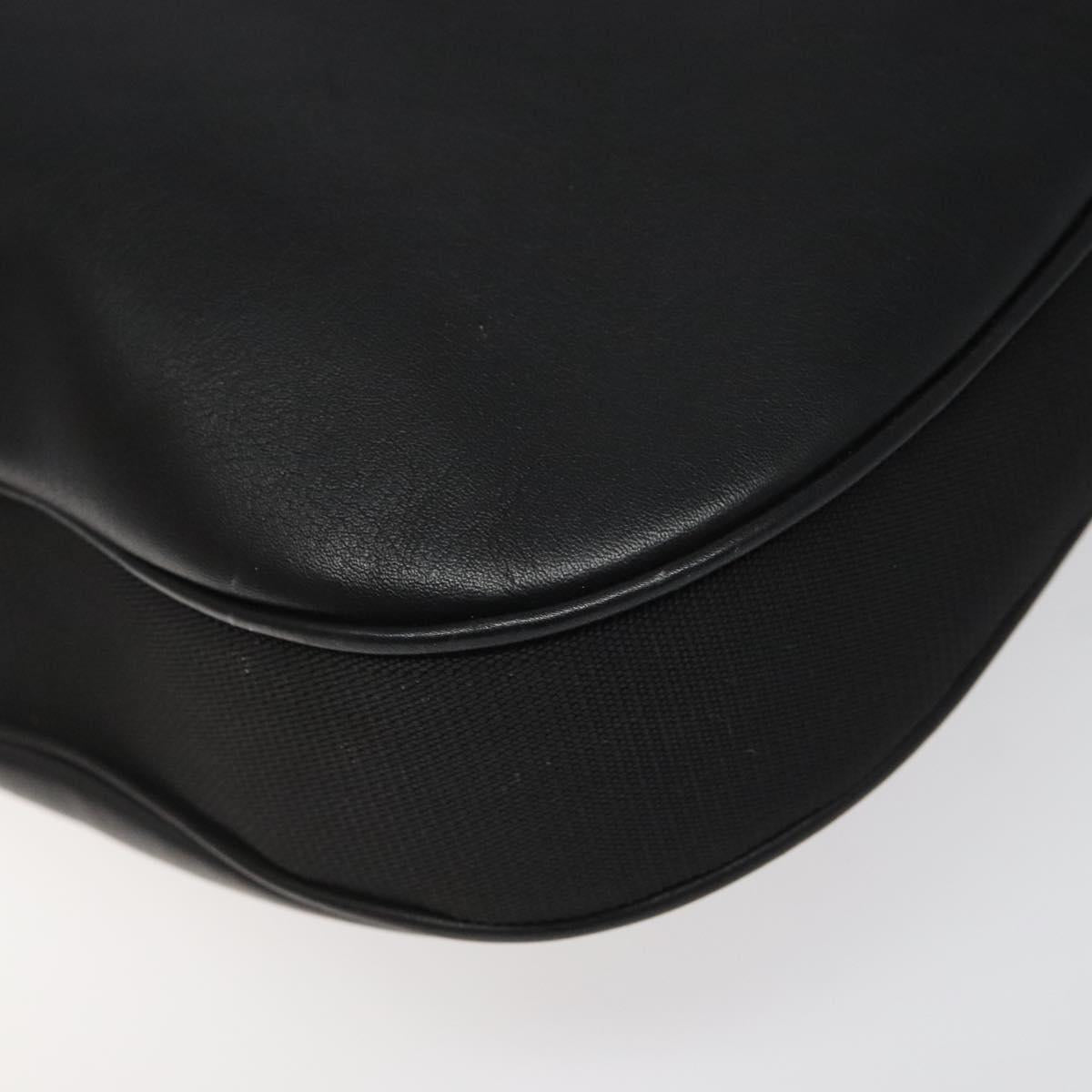 GUCCI Shoulder Bag Leather Black 001 3341 3444 Auth 112769