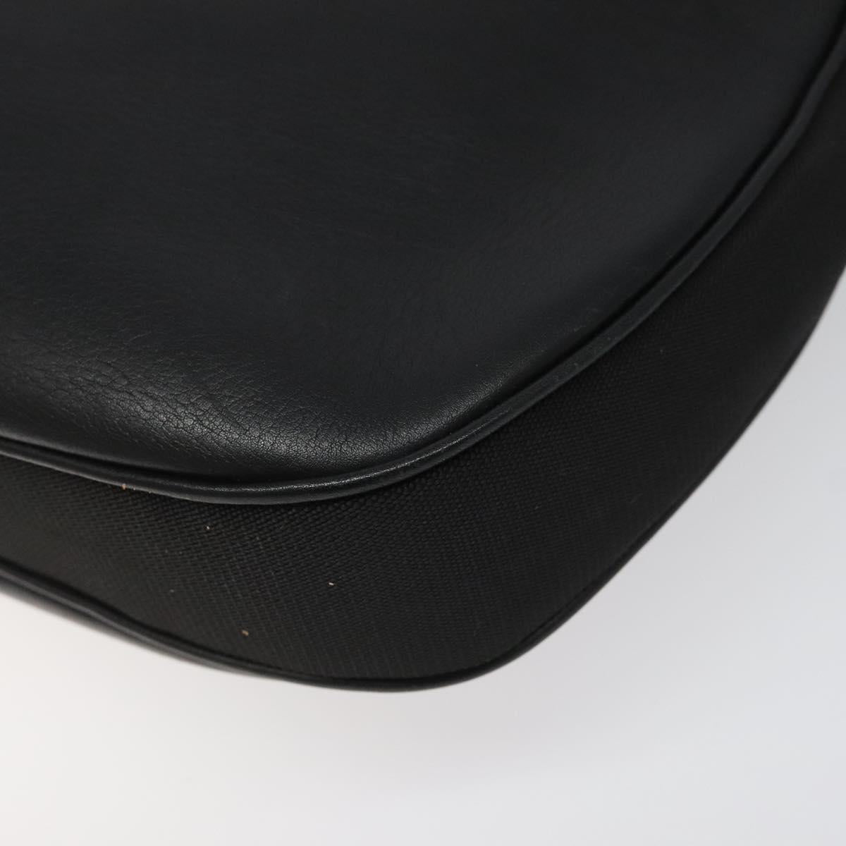 GUCCI Shoulder Bag Leather Black 001 3341 3444 Auth 112769