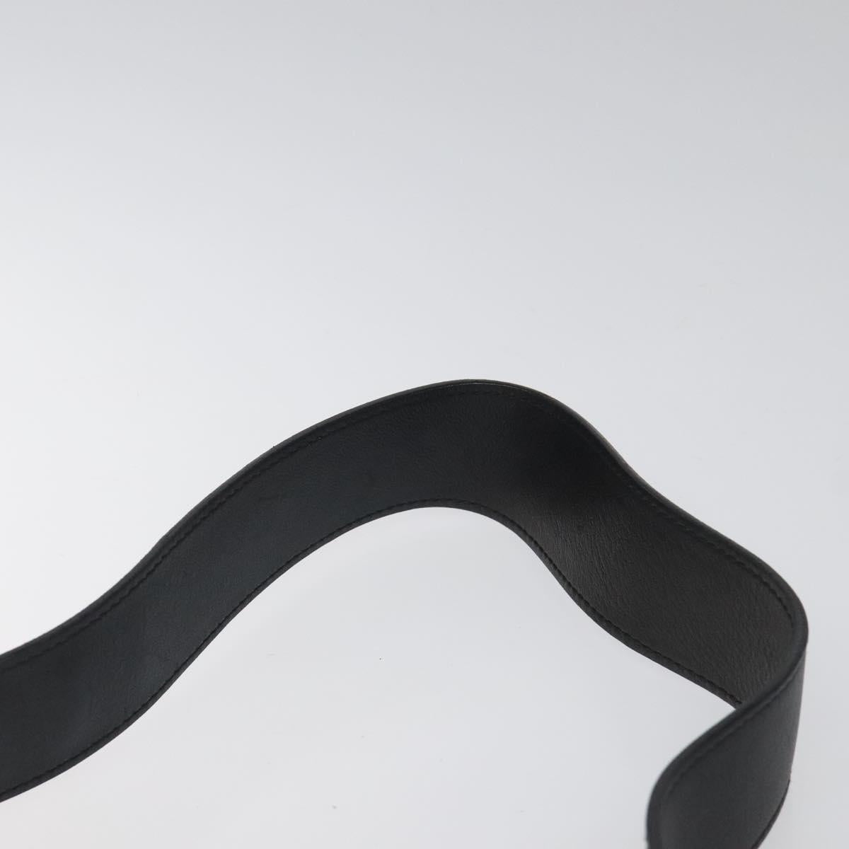 GUCCI Shoulder Bag Leather Black 001 3341 3444 Auth 112769