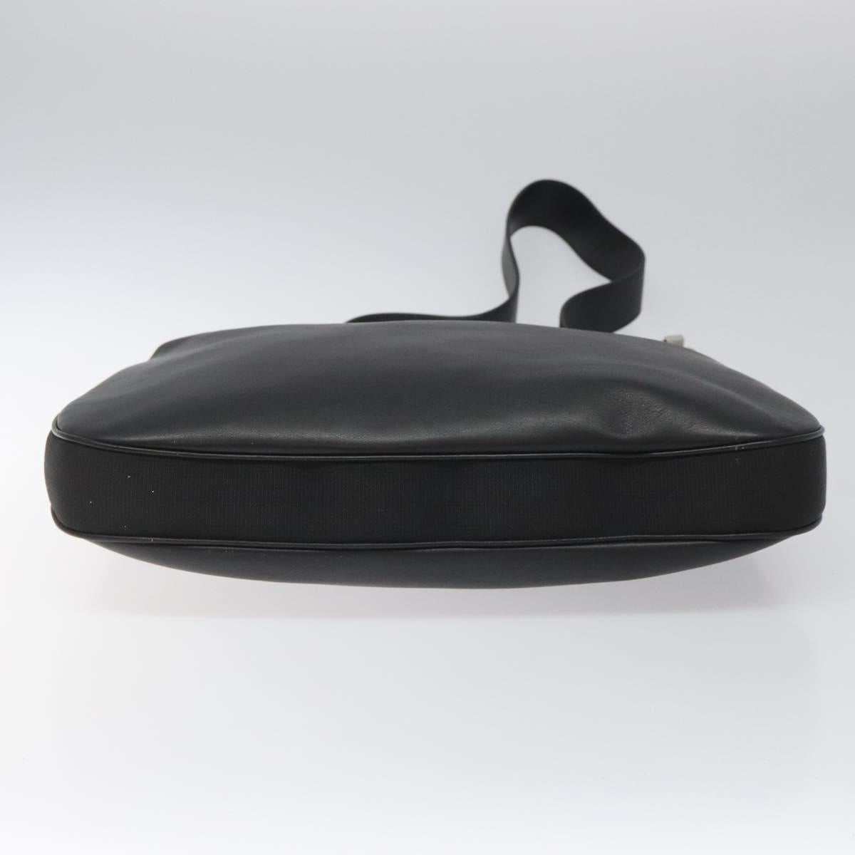 GUCCI Shoulder Bag Leather Black 001 3341 3444 Auth 112769