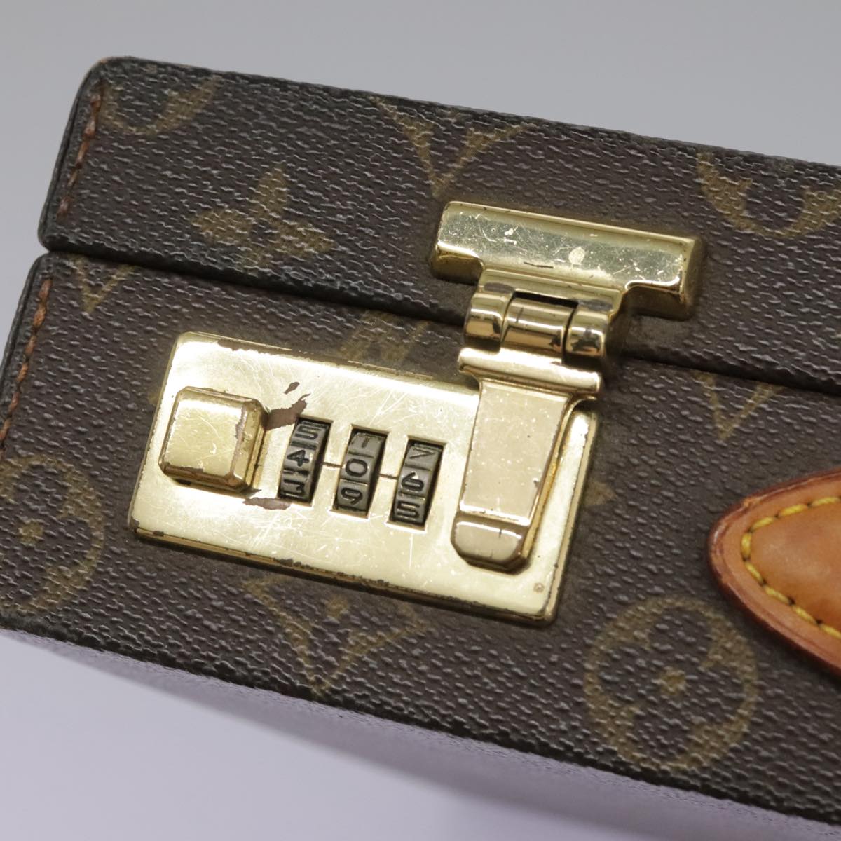 LOUIS VUITTON Monogram Crusher Business Bag M53122 LV Auth 112793