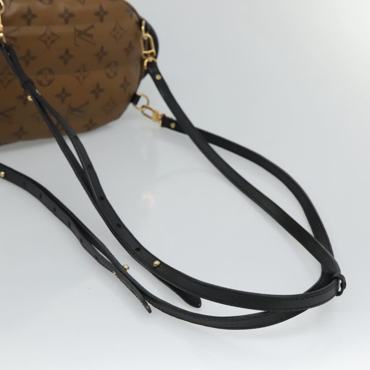 LOUIS VUITTON Monogram Reverse Palm Springs Mini Backpack M42411 LV Auth 112894