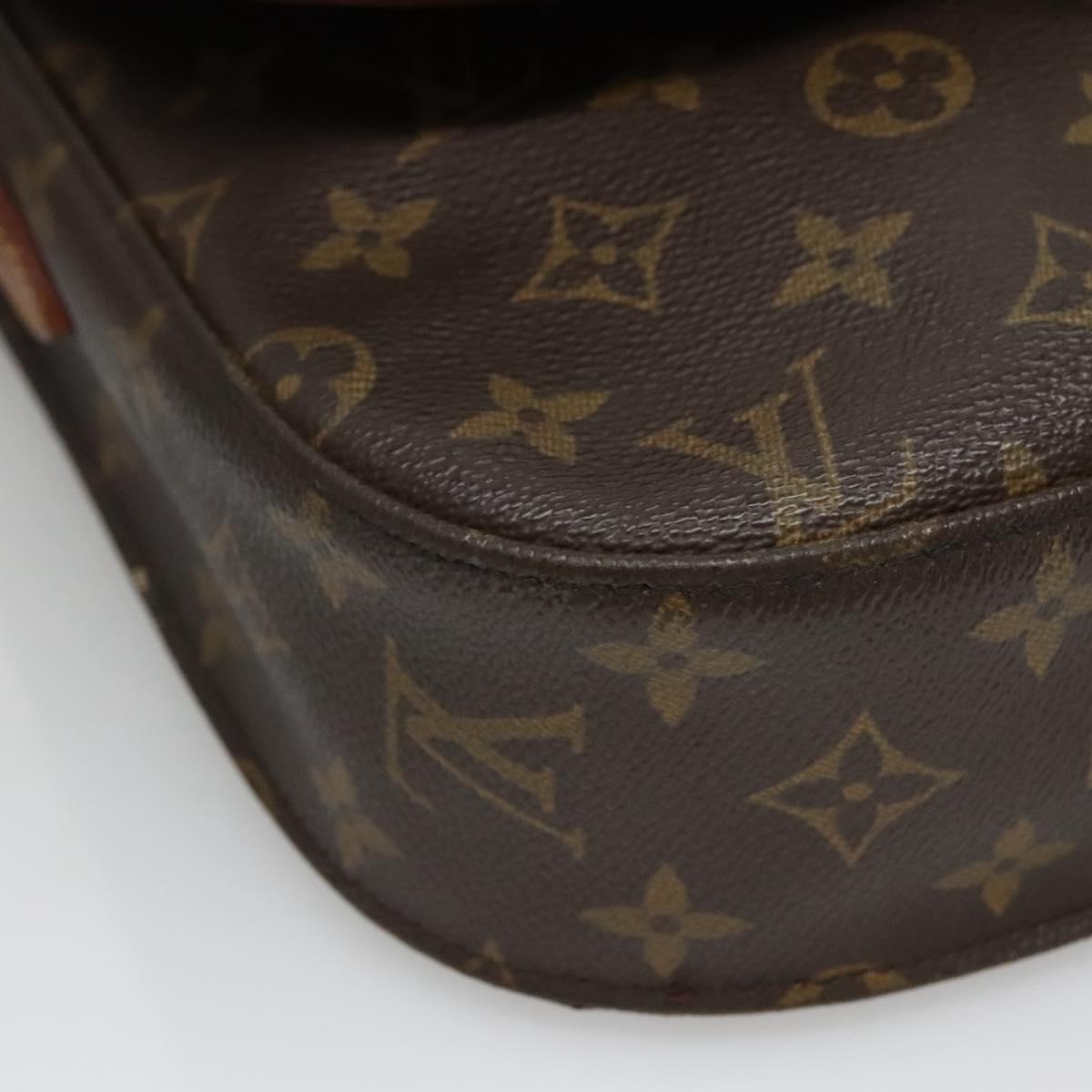 LOUIS VUITTON Monogram Saint Cloud GM Shoulder Bag M51242 LV Auth 112902