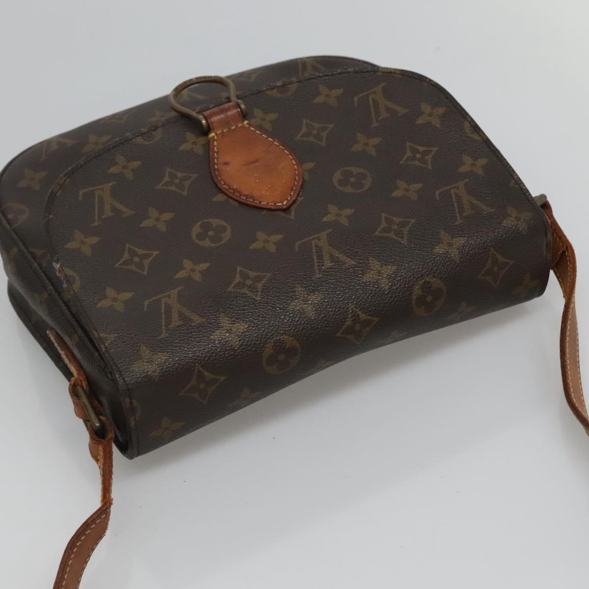 LOUIS VUITTON Monogram Saint Cloud GM Shoulder Bag M51242 LV Auth 112902