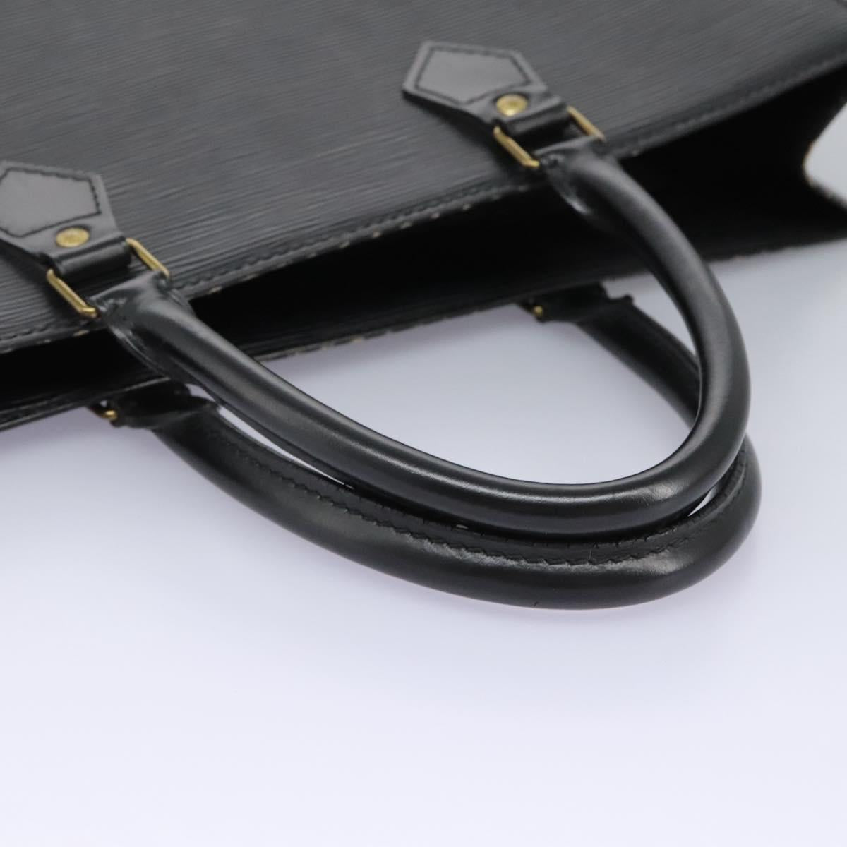 LOUIS VUITTON Epi Sac Plat Hand Bag Black M59082 LV Auth 112912
