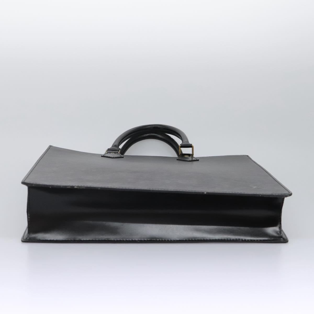 LOUIS VUITTON Epi Sac Plat Hand Bag Black M59082 LV Auth 112912