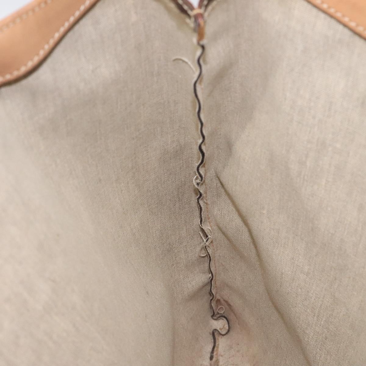 CELINE Macadam Canvas Tote Bag PVC Brown Auth 112928