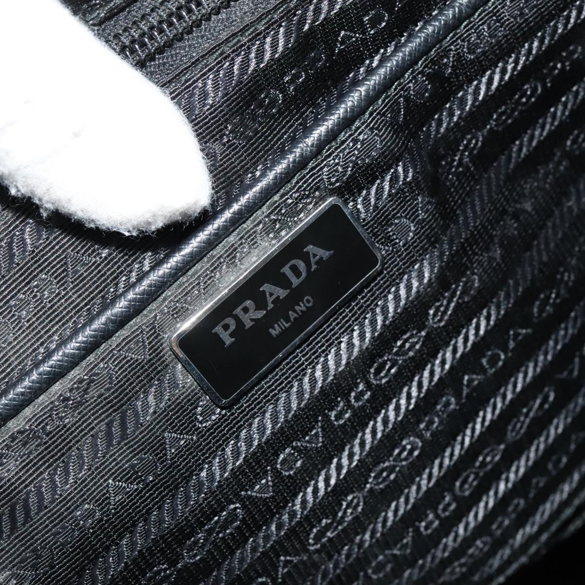 PRADA Backpack Nylon Black Auth 112941V