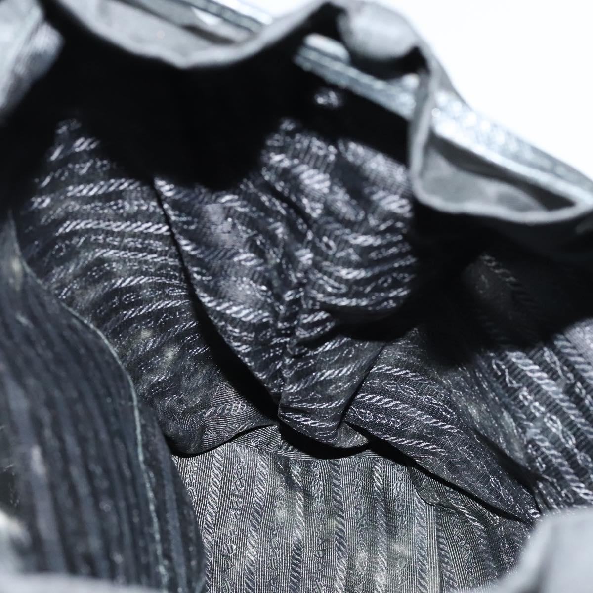 PRADA Backpack Nylon Black Auth 112941V