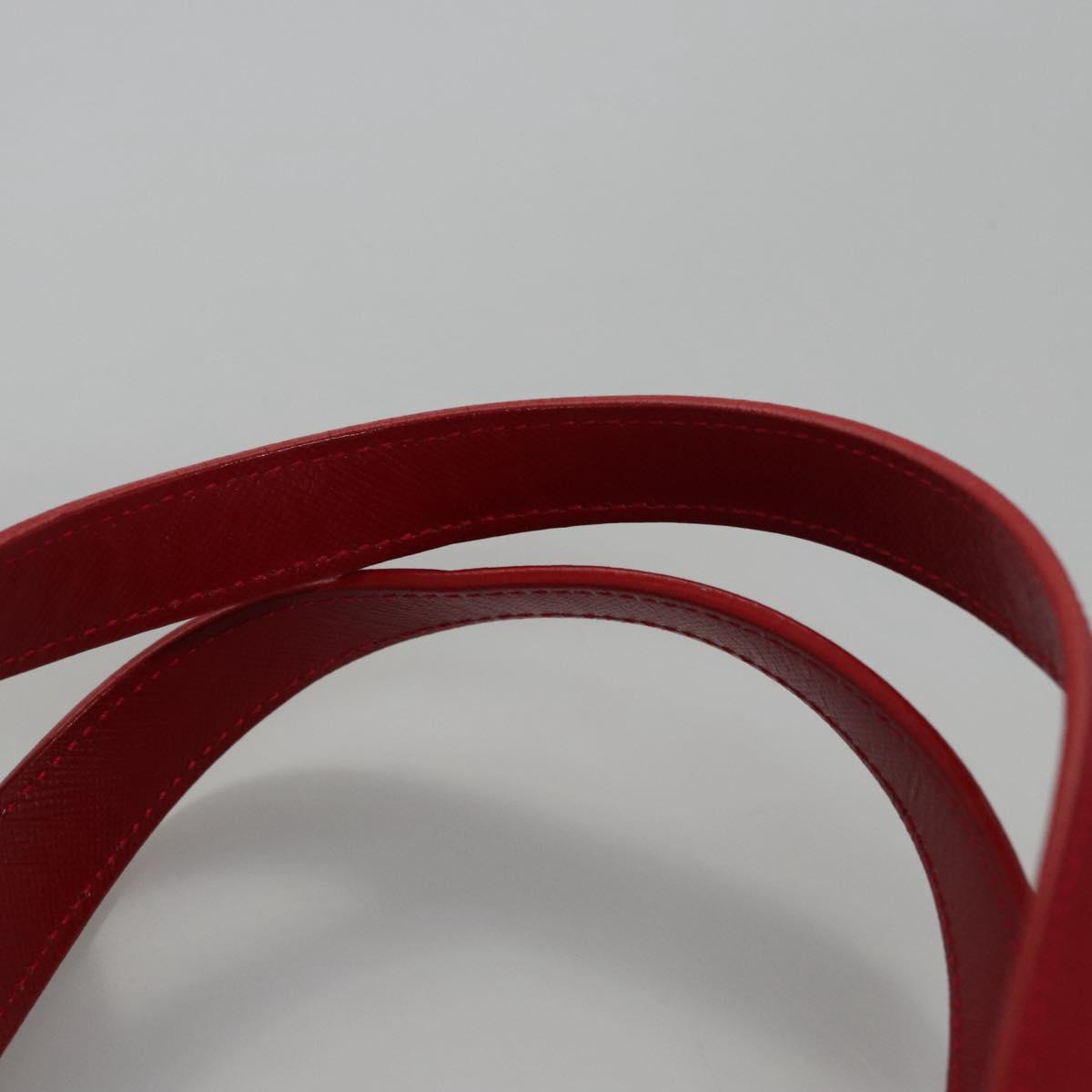 BURBERRY Nova Check Hand Bag Canvas Beige Auth 112952