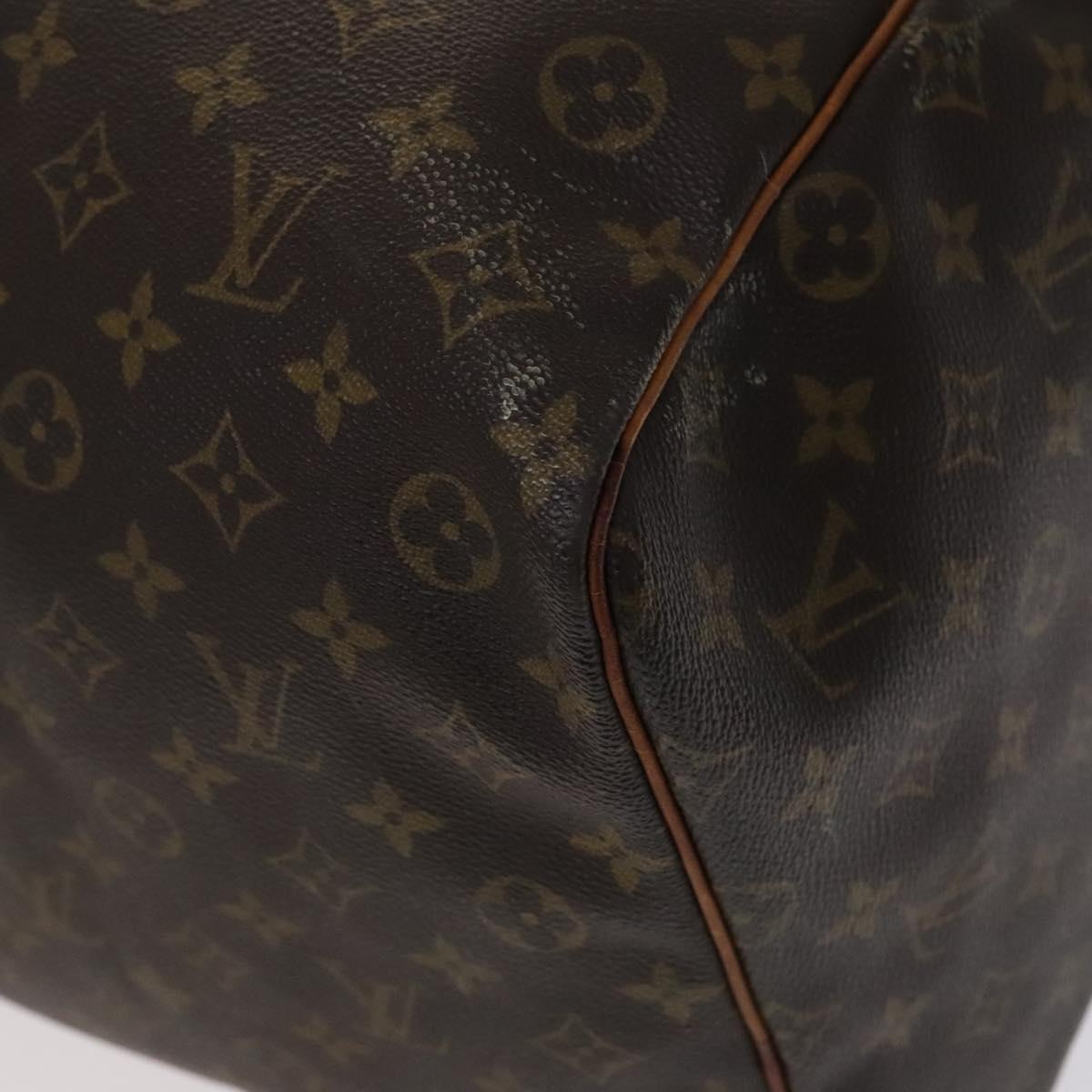 LOUIS VUITTON Monogram Keepall 60 Boston Bag M41422 LV Auth 113021