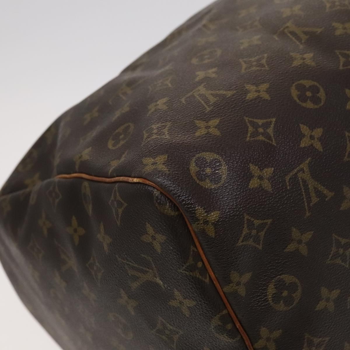 LOUIS VUITTON Monogram Keepall 60 Boston Bag M41422 LV Auth 113021