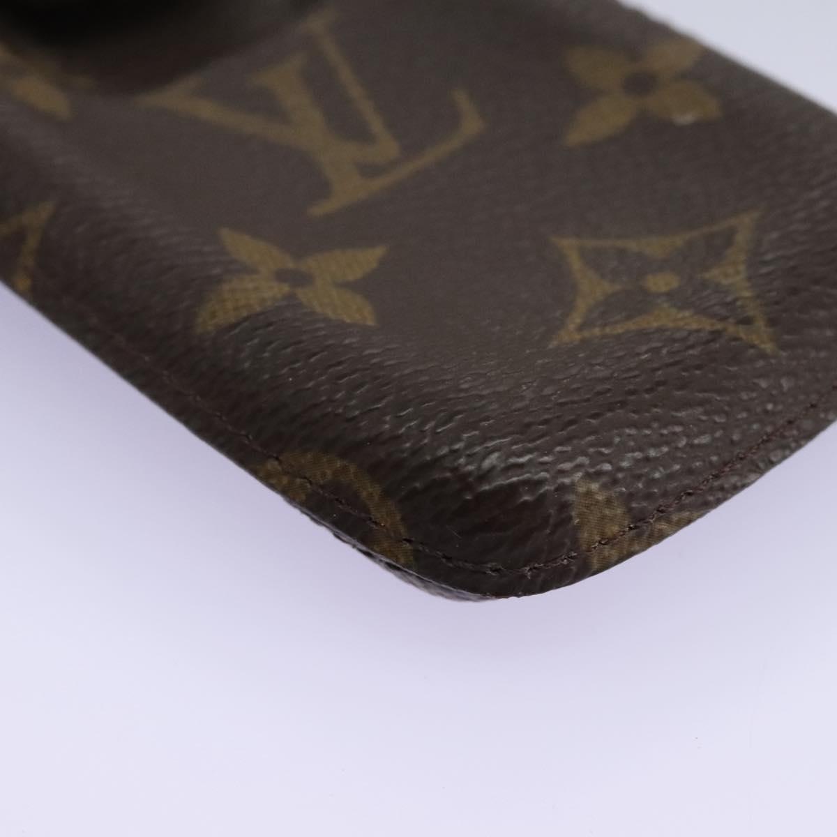 LOUIS VUITTON Monogram Etui Telephone International Cell Case M63064 Auth 113123