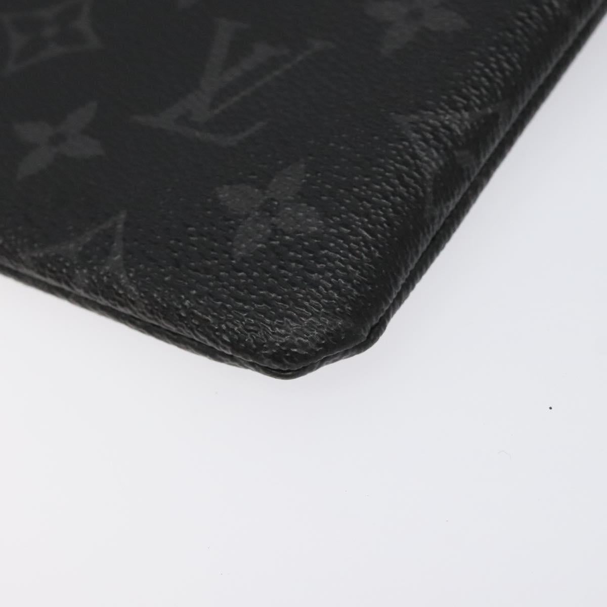LOUIS VUITTON Monogram Eclipse Fragment iPhone Case M64449 LV Auth 113202