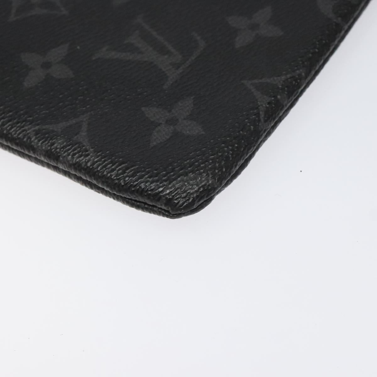 LOUIS VUITTON Monogram Eclipse Fragment iPhone Case M64449 LV Auth 113202