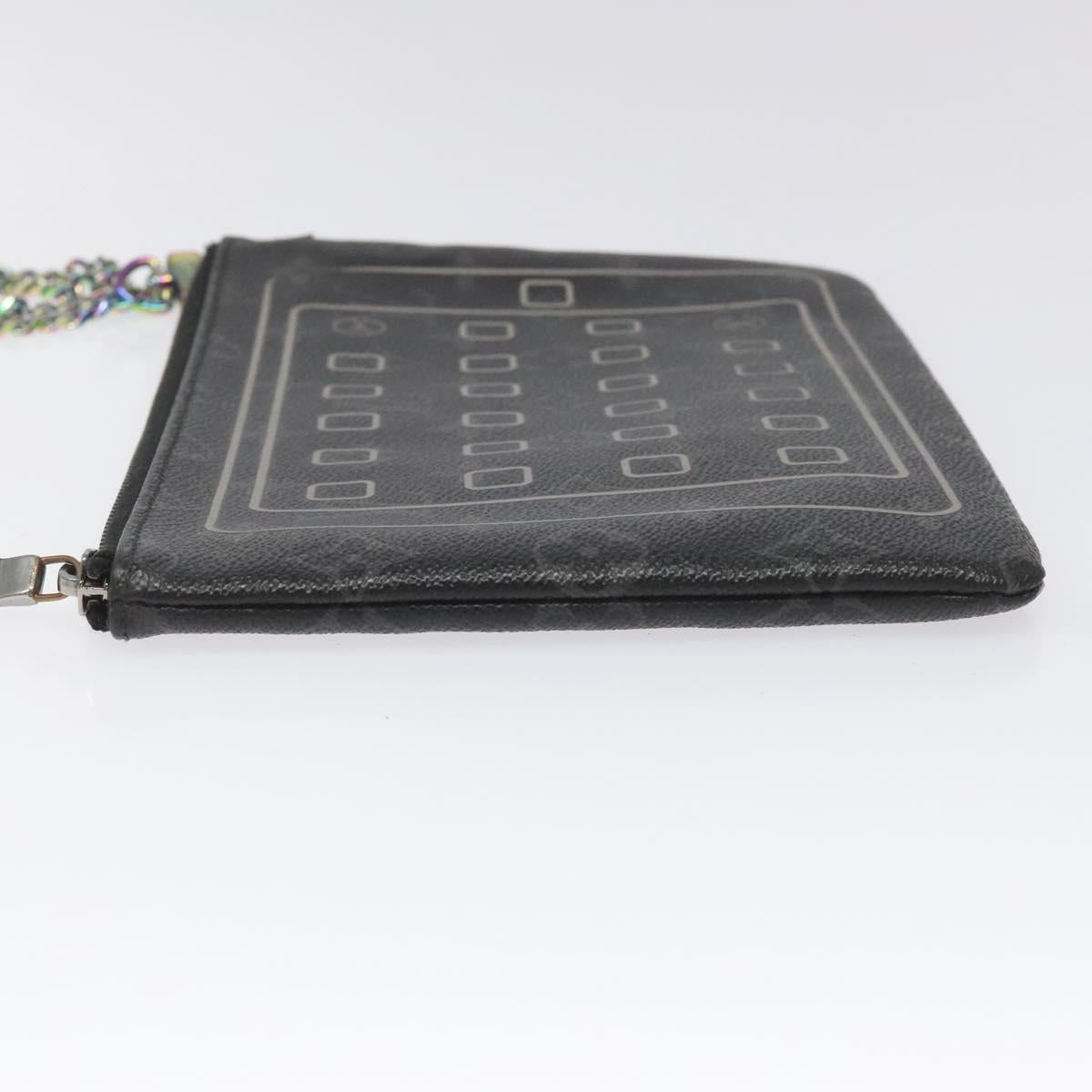 LOUIS VUITTON Monogram Eclipse Fragment iPhone Case M64449 LV Auth 113202
