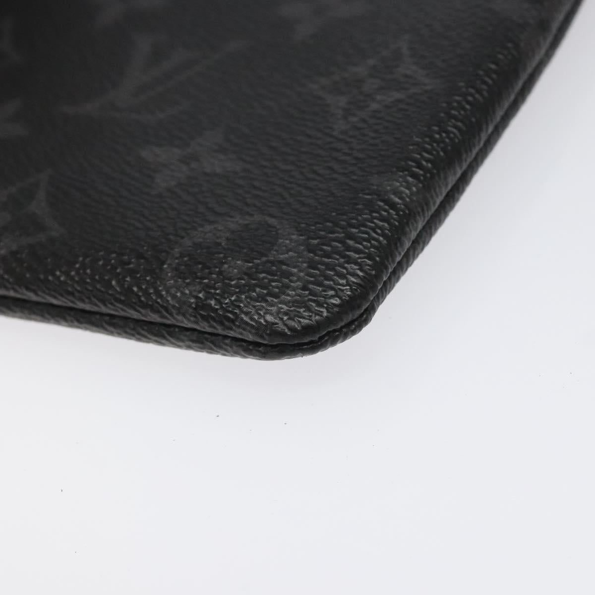 LOUIS VUITTON Monogram Eclipse Fragment iPhone Case M64433 LV Auth 113203
