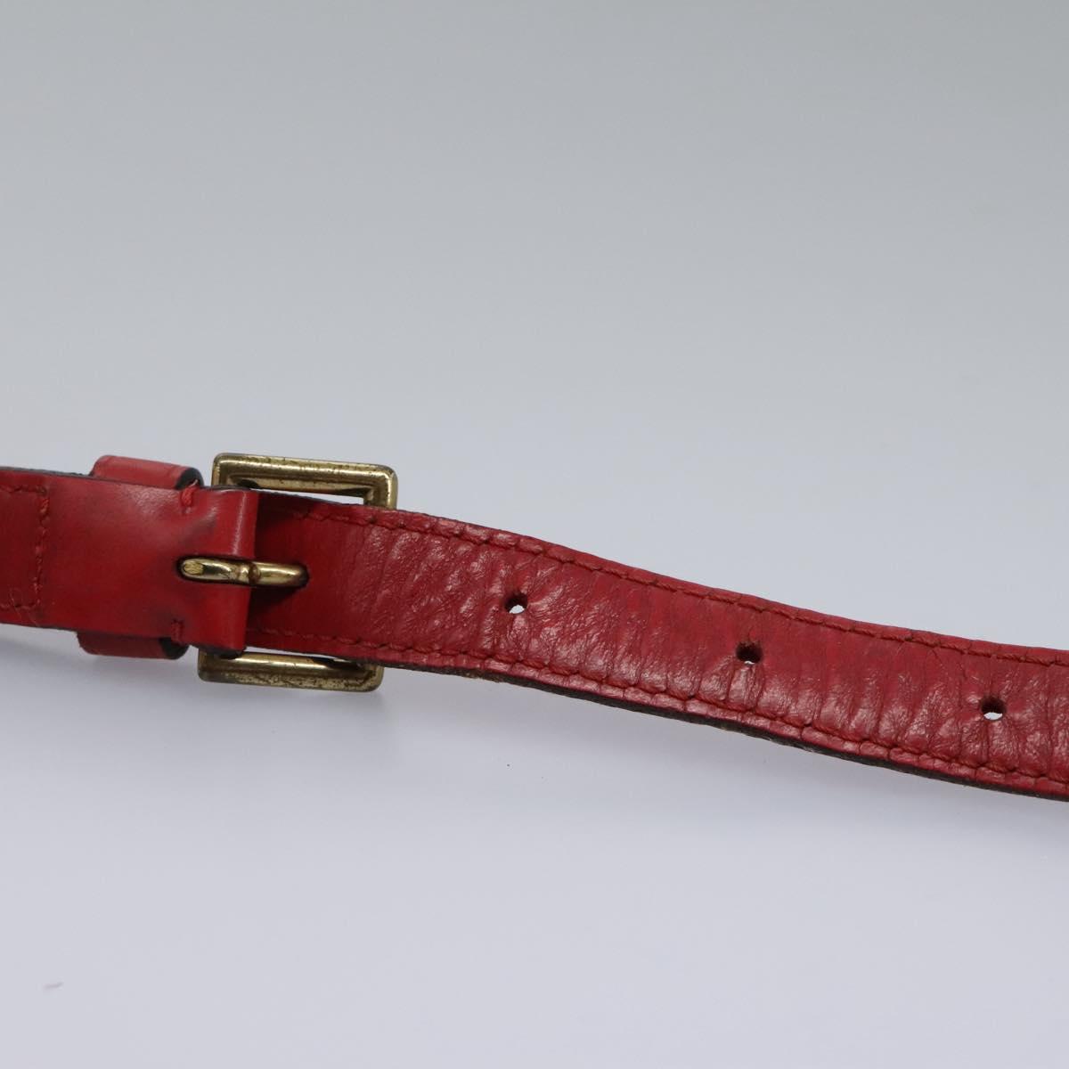 LOUIS VUITTON Epi Saint Cloud GM Shoulder Bag Red M52197 LV Auth 113258
