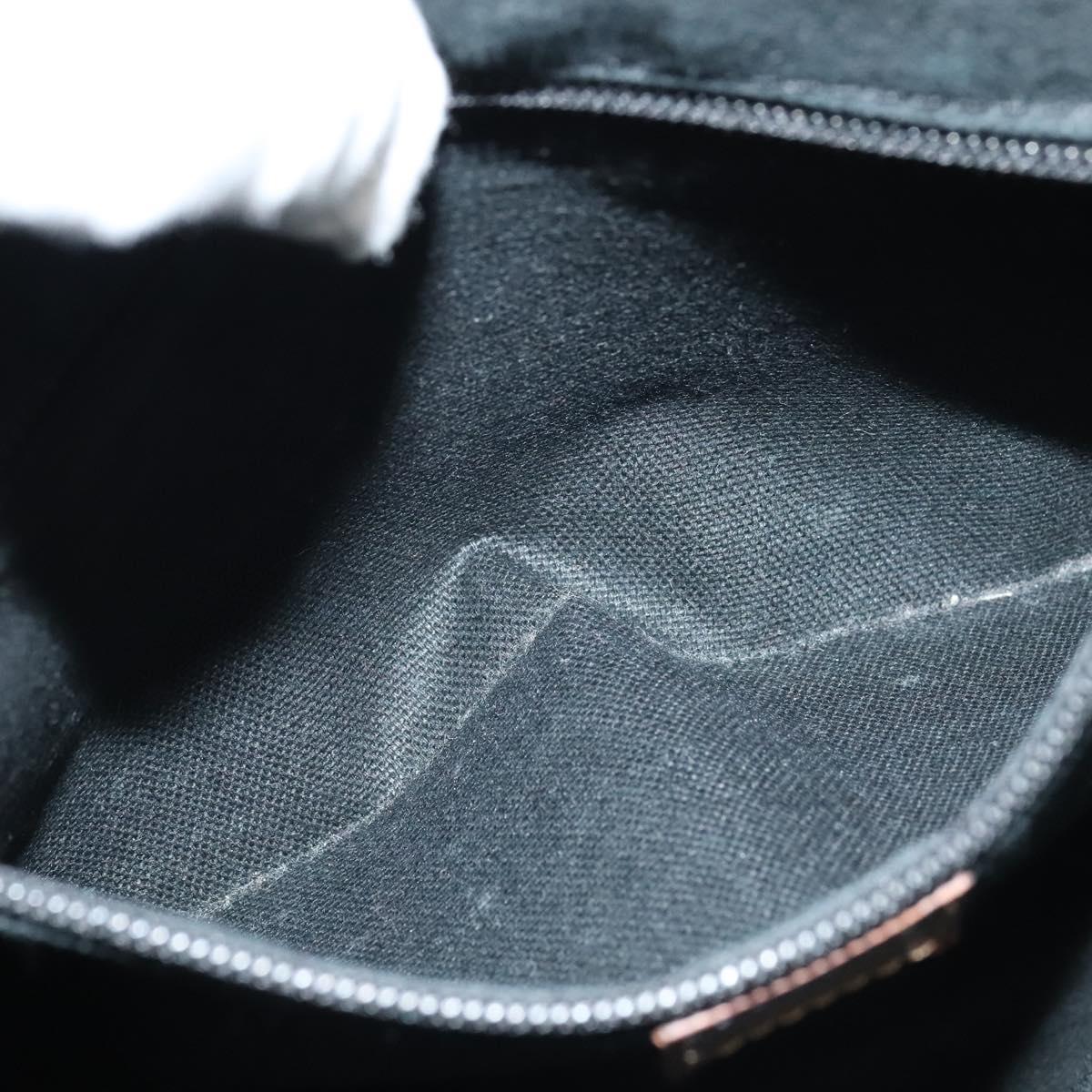 BURBERRY Nova Check Shoulder Bag PVC Leather Beige Auth 113266