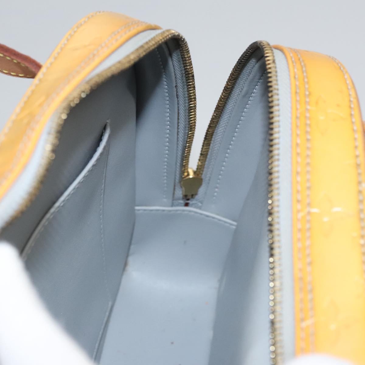 LOUIS VUITTON Monogram Vernis Marley Backpack Gris M91038 LV Auth 113289