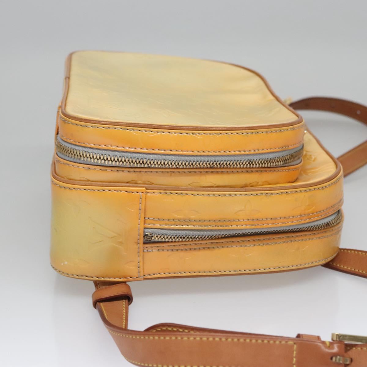 LOUIS VUITTON Monogram Vernis Marley Backpack Gris M91038 LV Auth 113289