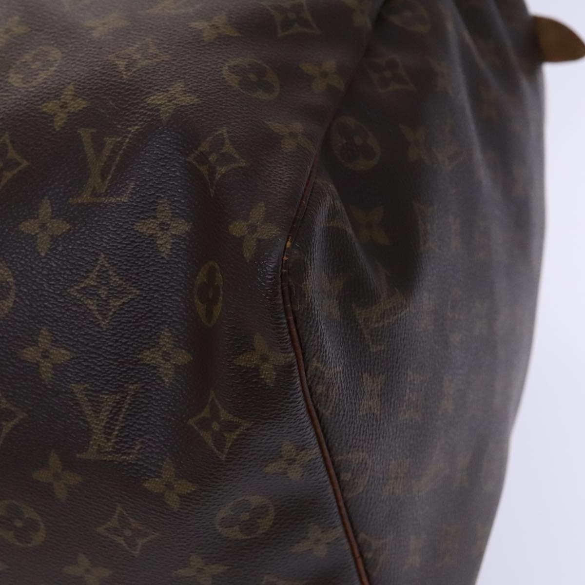 LOUIS VUITTON Monogram Keepall 60 Boston Bag M41422 LV Auth 113320