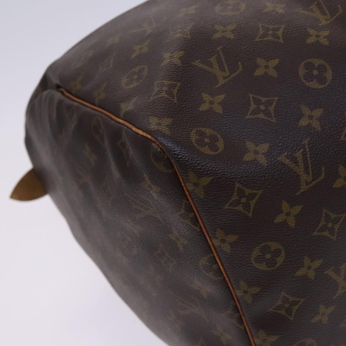 LOUIS VUITTON Monogram Keepall 60 Boston Bag M41422 LV Auth 113320