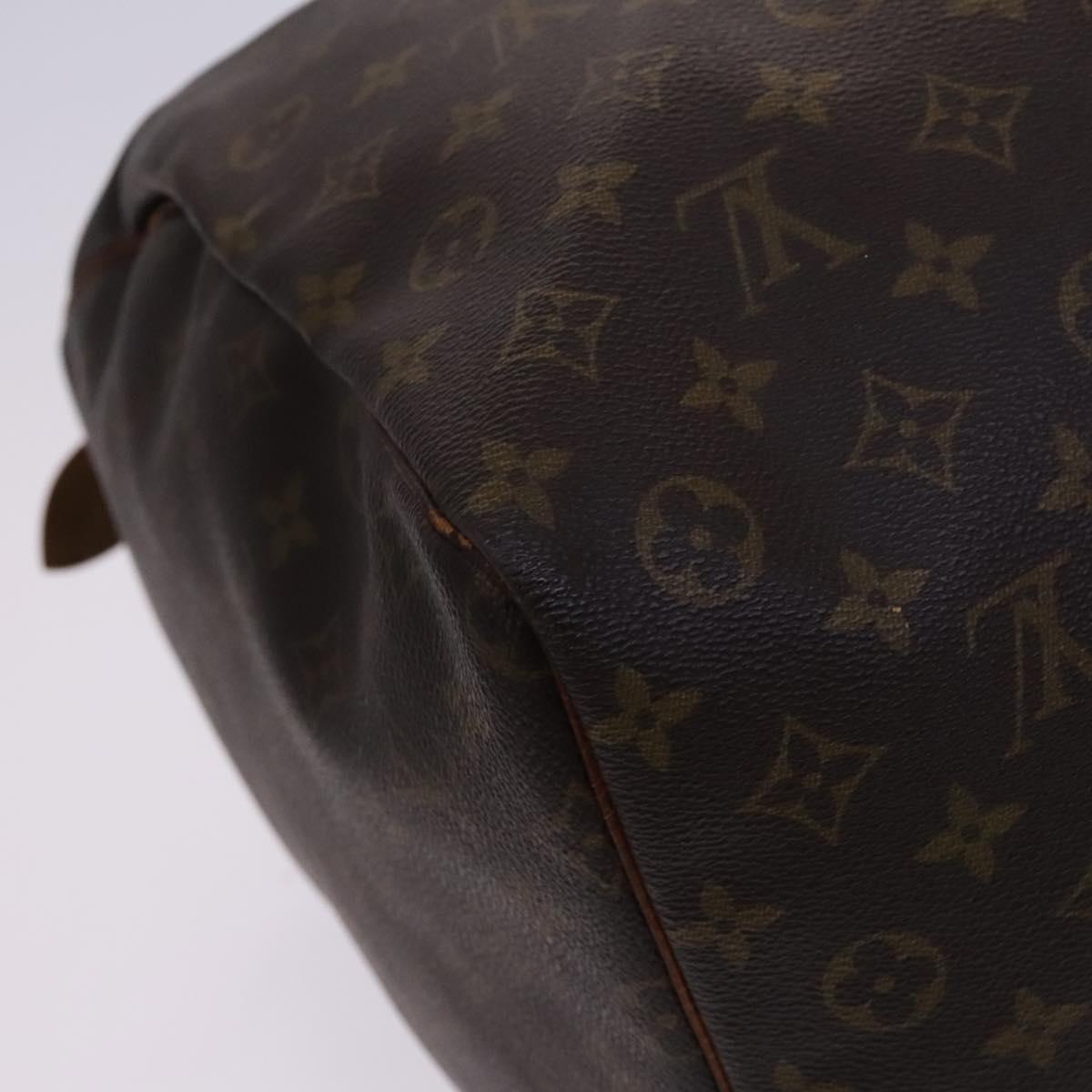 LOUIS VUITTON Monogram Keepall 60 Boston Bag M41422 LV Auth 113320