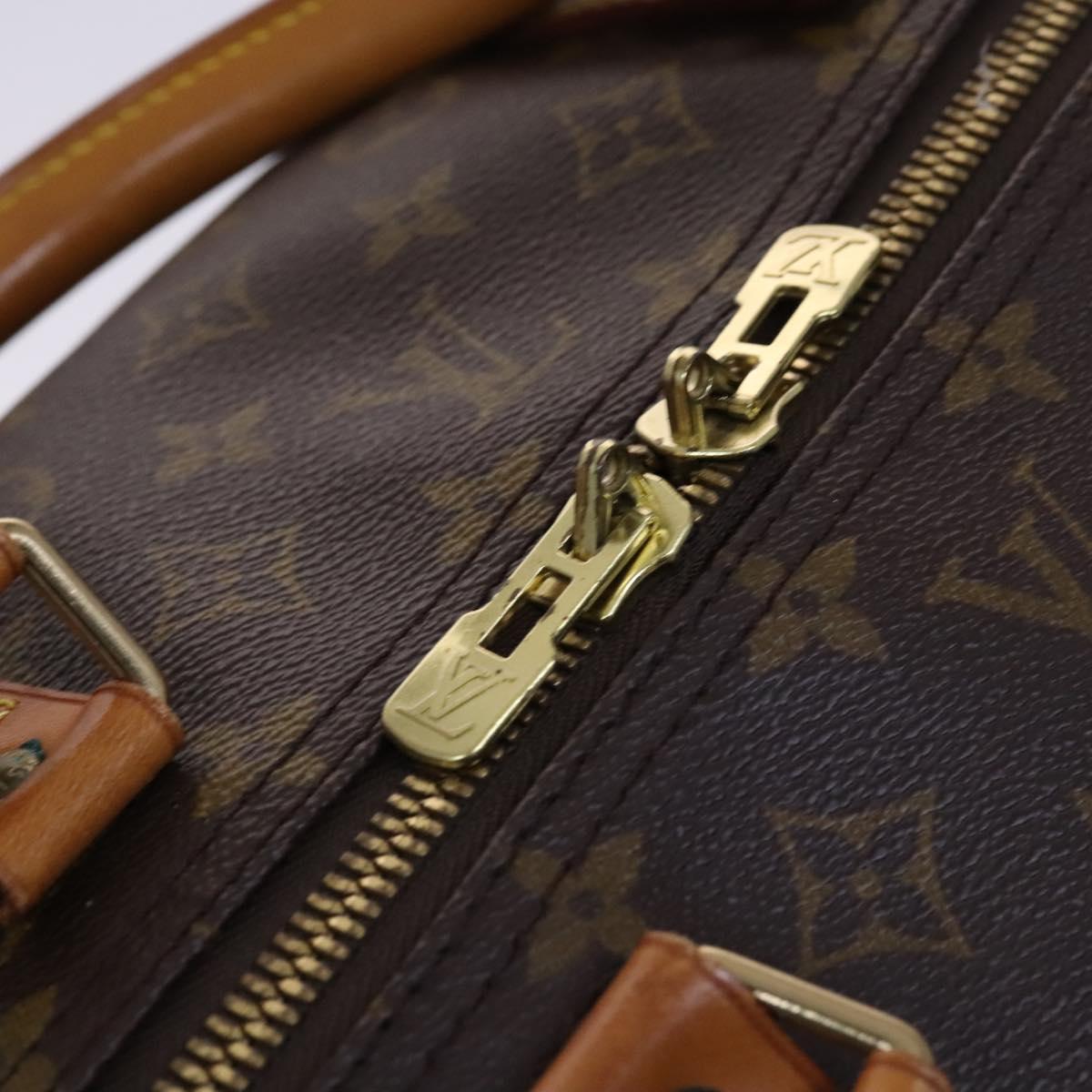 LOUIS VUITTON Monogram Keepall 60 Boston Bag M41422 LV Auth 113320