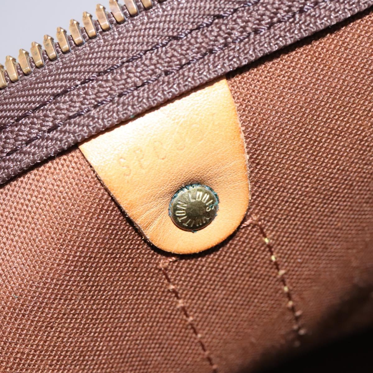 LOUIS VUITTON Monogram Keepall 60 Boston Bag M41422 LV Auth 113320